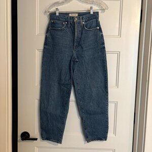 Madewell Balloon Jeans in Corson Wash